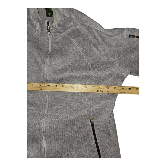 Eddie Bauer Jacket Women's XL Long Sleeve 3 Pocket Zip Closure Tight Knit - Picture 5 of 9